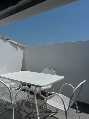 Bianco E Blu Couette-café